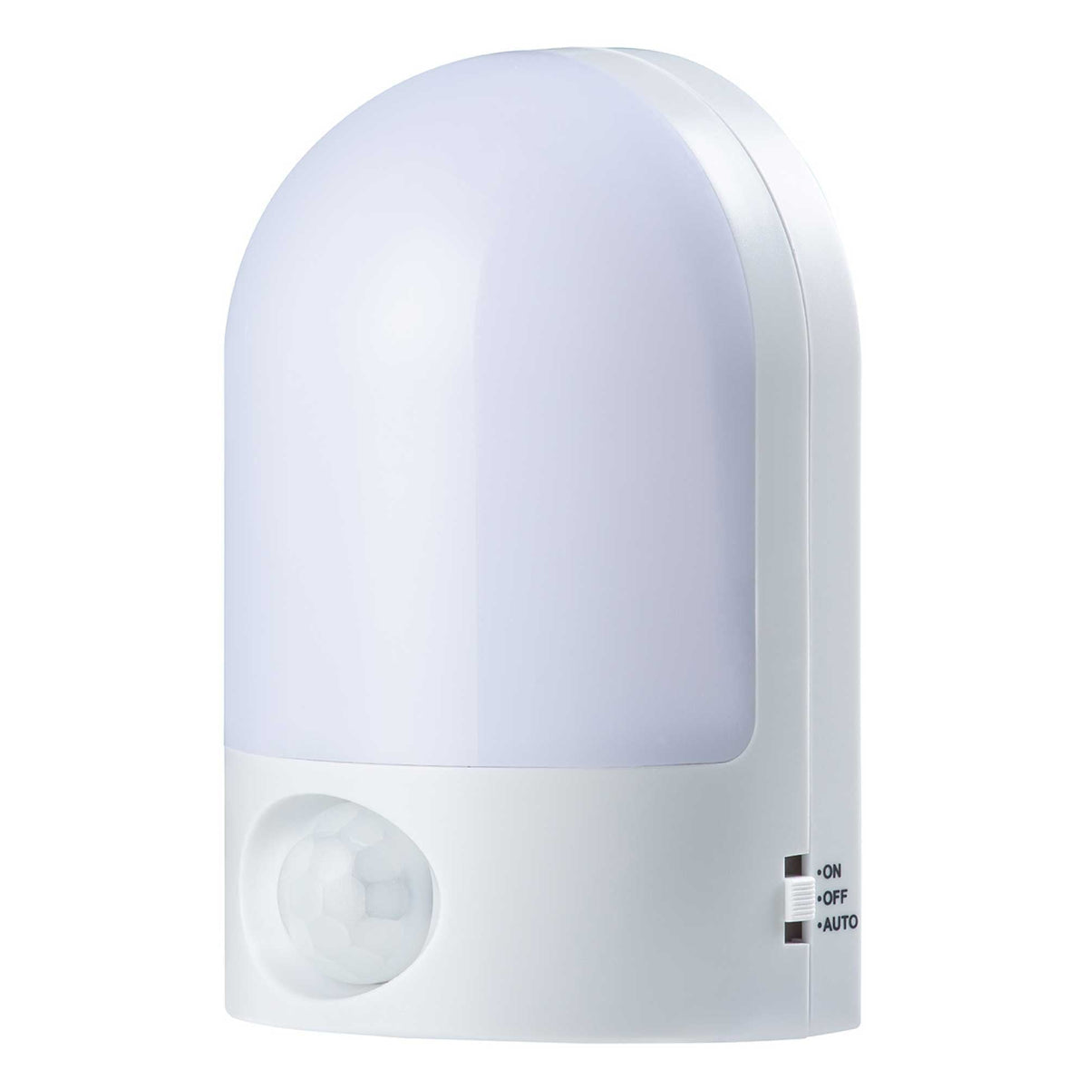 Motion sensor light in a home interior